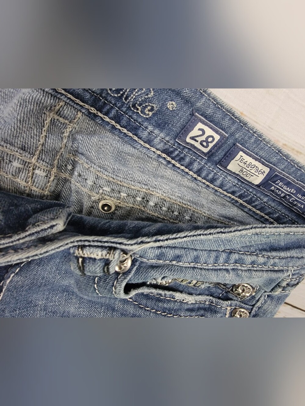 Miss Me Bootcut Size 28 - Picture 2 of 5